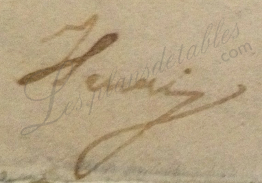 Signature Henri V